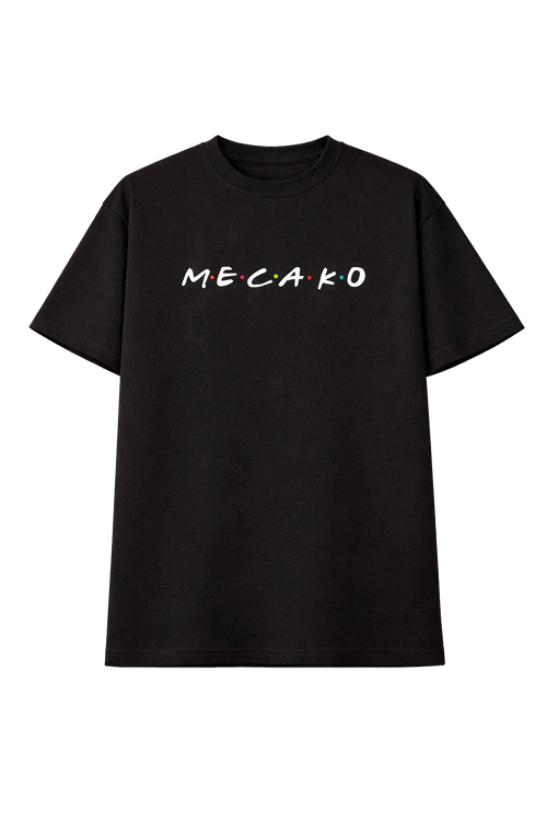 David पुत्र  Black Oversized T-shirt