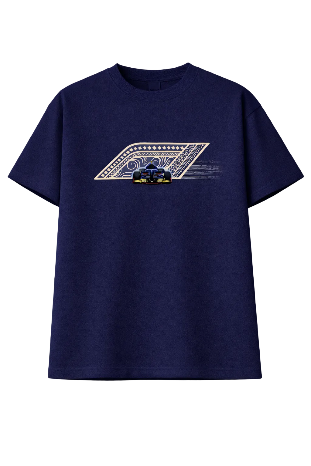 Formula 1  Navy Blue Oversized T-shirt