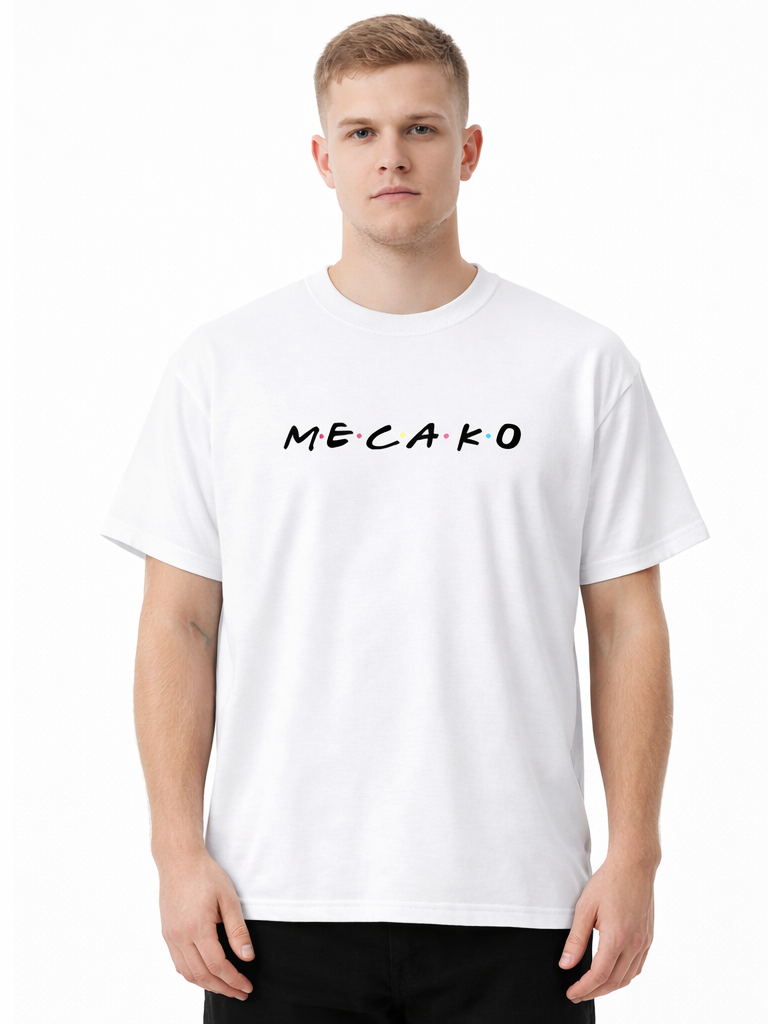 David पुत्र  White Oversized T-shirt